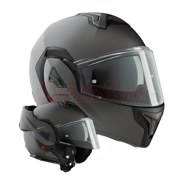 CASCO FASTFLIP ANTHRA GREY ANTRACITE ARGENTO CASCO FASTFLIP ANTHRA GREY ANTRACITE ARGENTO
